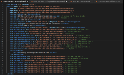 UUBL-Invoice
