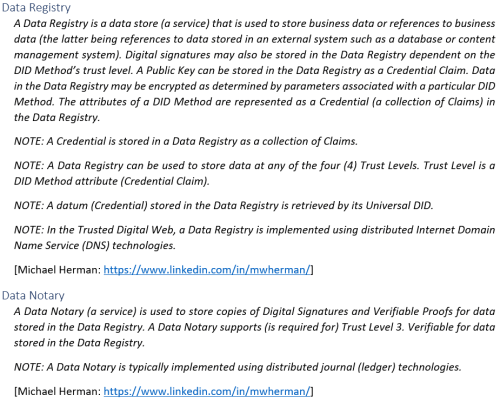 Data Registry